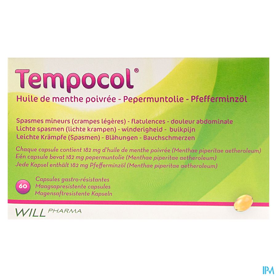 Tempocol Caps 60 X 182mg