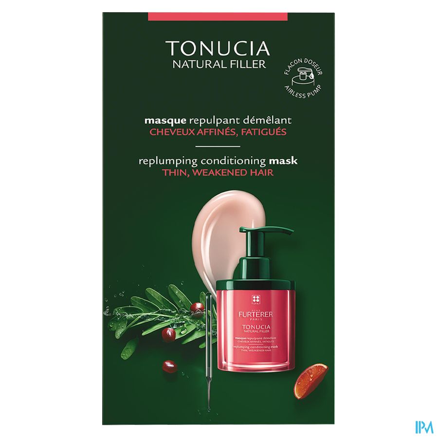 René Furterer - Masque repulpant démêlant - Masque densifiant pro-jeunesse - TONUCIA NATURAL FILLER