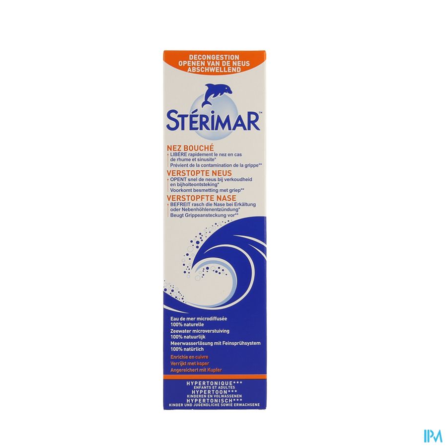 Sterimar Hypertonique Spray Nasal 100ml