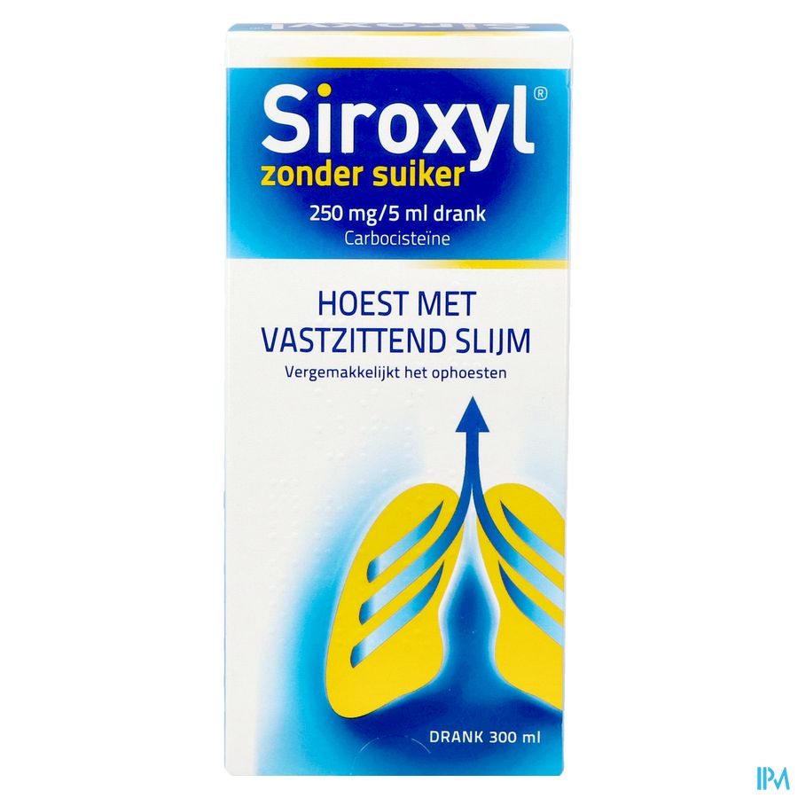 Siroxyl Sirop Sans Sucre/zonder Suiker 300ml