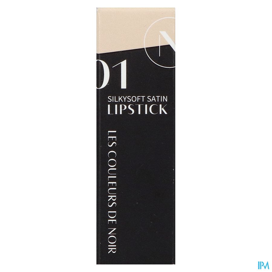 Couleurs De Noir Silkysoft Satin Lipstick 01
