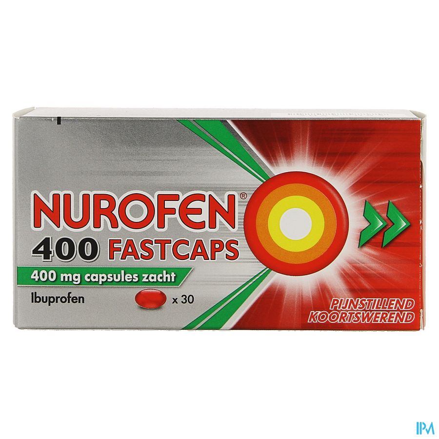 Nurofen 400 Fastcaps Caps 30x400mg