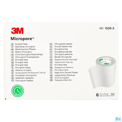 Micropore 3m Sparadrap 50mmx9,14m Rouleau 6 1530