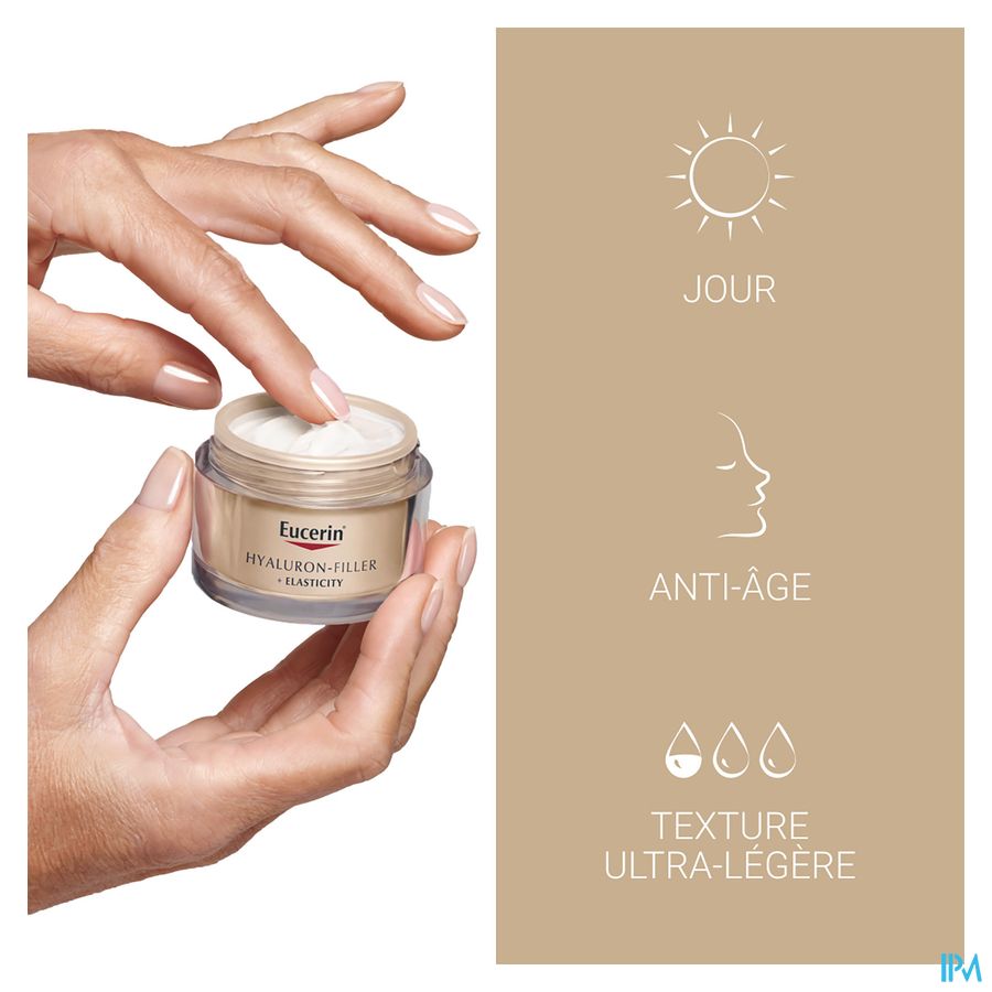 Hyaluron-Filler + Elasticity Soin de Jour SPF 15 Anti-Rides & Anti-Âge Pot 50ml