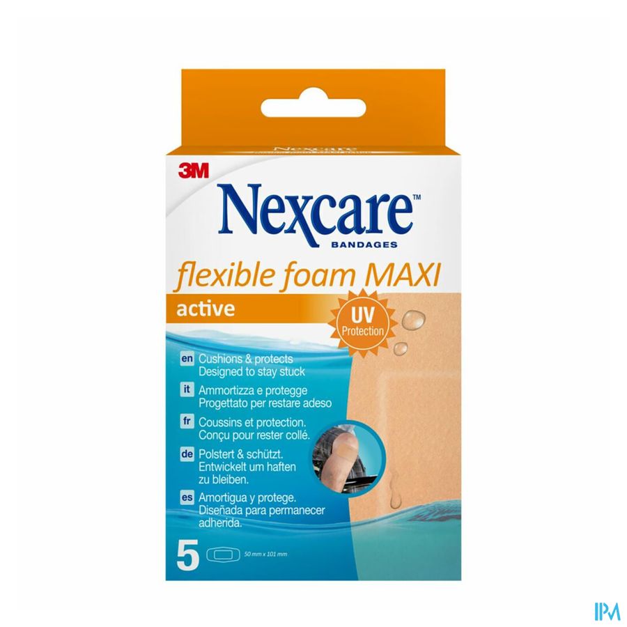 Nexcare 3m Flexible Foam Maxi Active 5