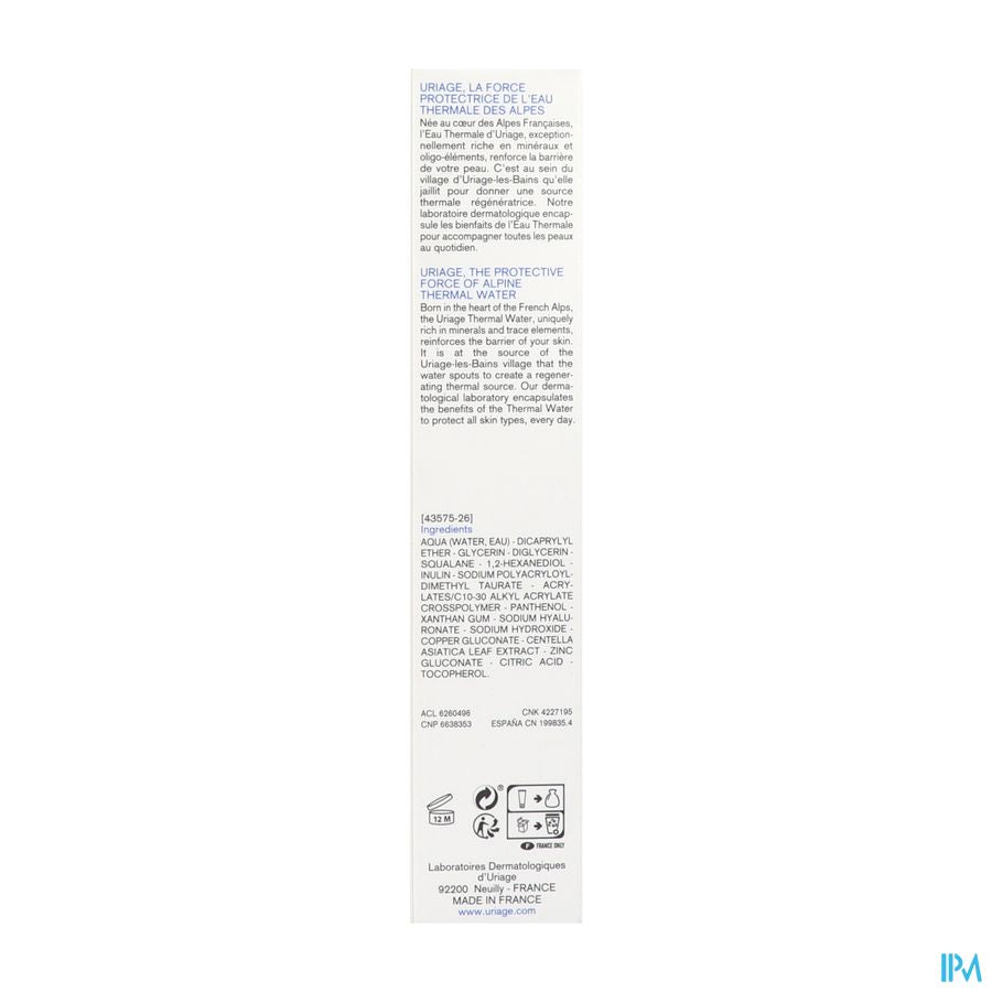 Uriage Bariederm Cica Daily Gel-creme 40ml