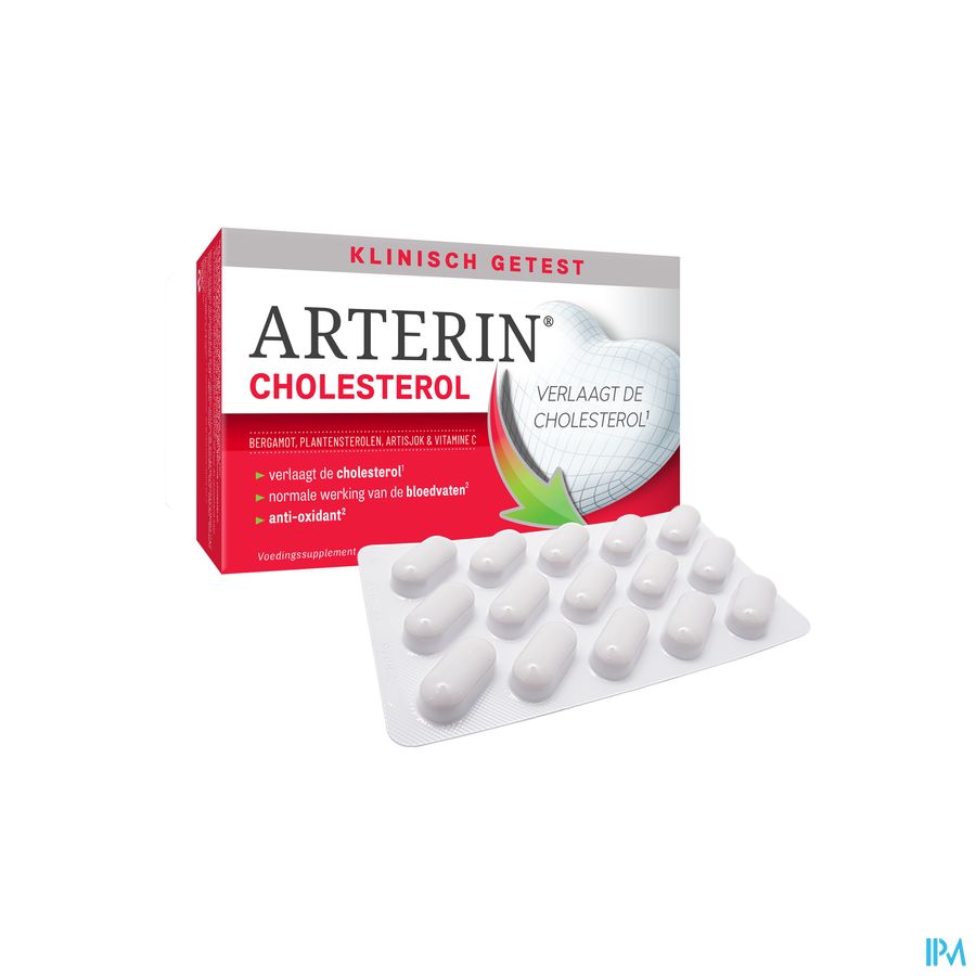Arterin® Cholestérol 90 Comprimés - Reduit le cholestérol