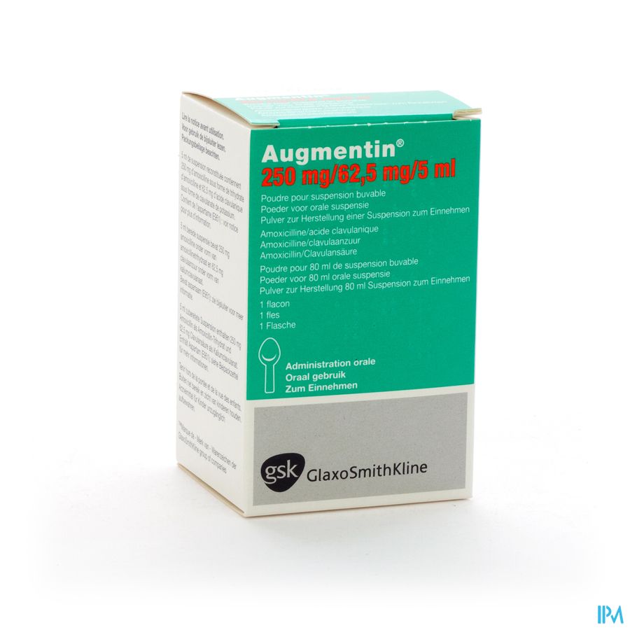 Augmentin Sir 1x80ml 250mg-62,50mg