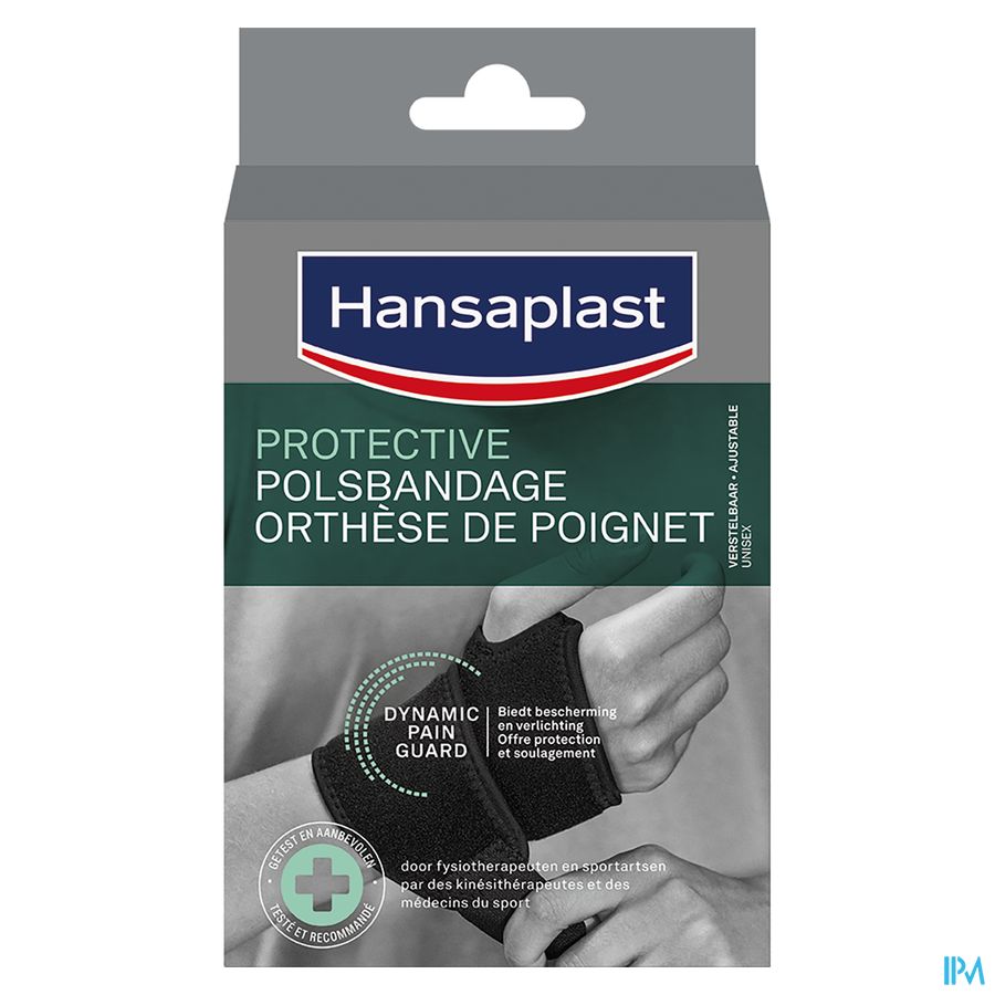 Hansaplast Bandage Poignet Ajustable Taille Unique