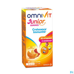Omnivit Junior 30 gummies - Vitamine Enfant Croissance Immunité