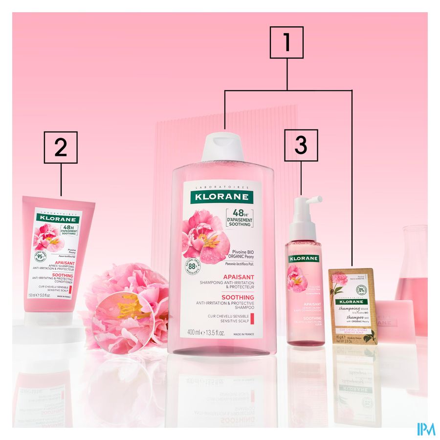 APAISANT Shampoing anti-irritation et protecteur