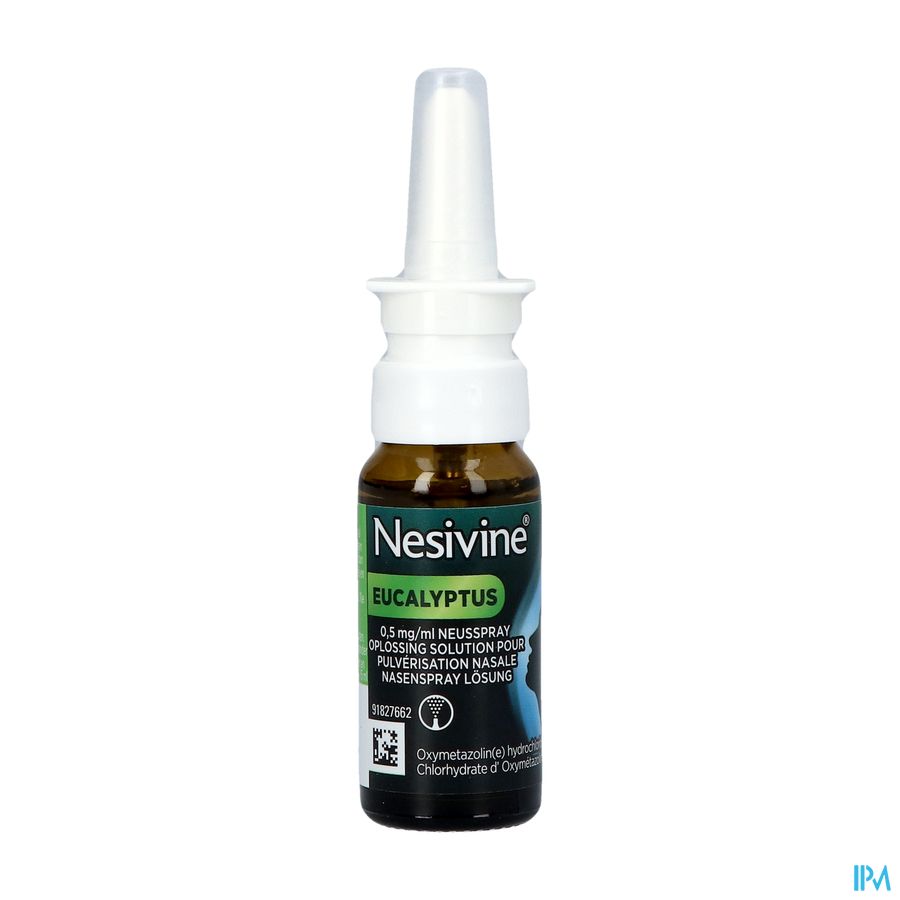 Nesivine Eucalyptus 0,5mg/ml Sol Pulv Nasal 15ml