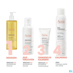 Avène XeraCalm A.D Huile lavante relipidante Peaux Très Sèches Eczéma Atopique 400ml
