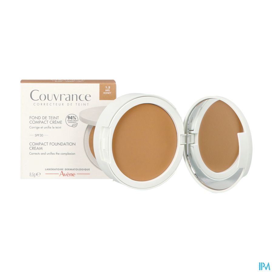 Eau Thermale Avène Fond de Teint Compact Crème 1.3 Miel Couvrance