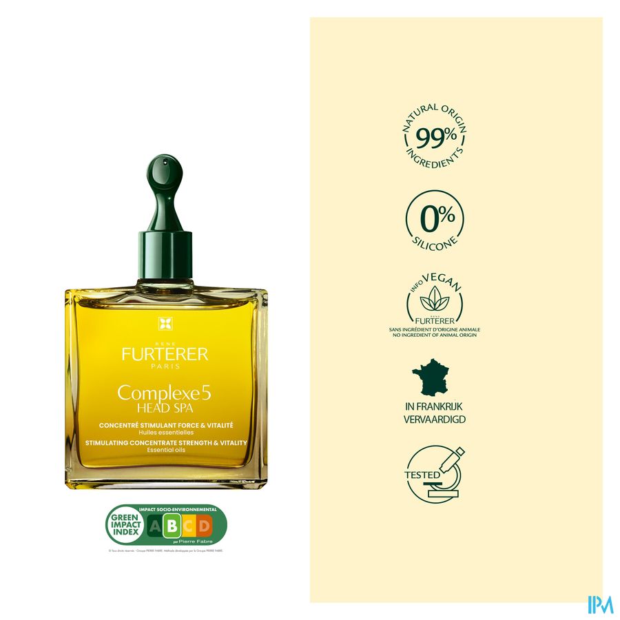 René Furterer Head Spa Complexe 5 Concentré stimulant force & vitalité cuir chevelu 50ml