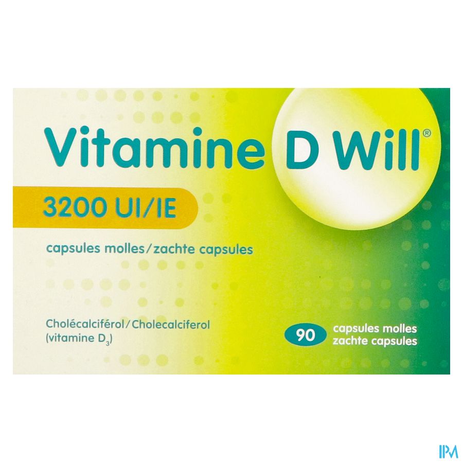 Vitamine D Will 3200ui Caps Molle 90