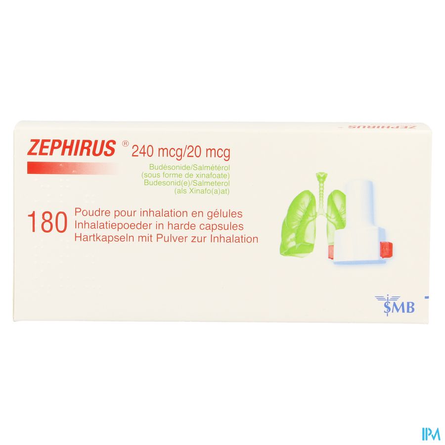 Zephirus 240mcg/20mcg Pdr Inhal.180 Gel + 1 Inhal.