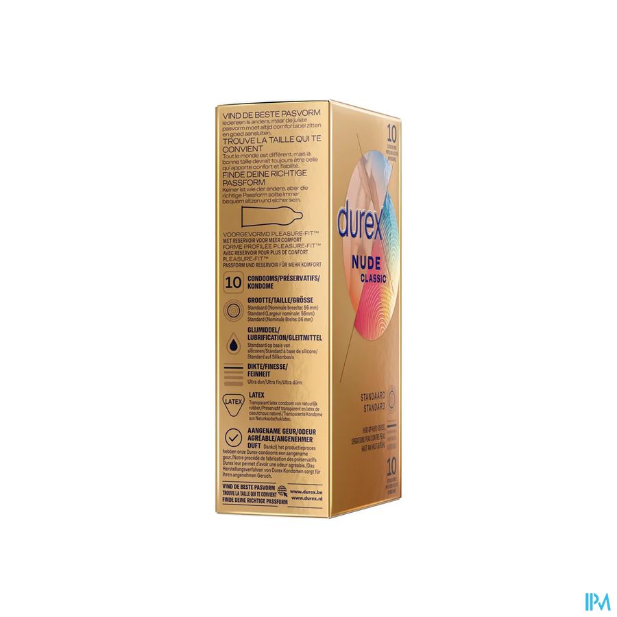 Durex Nude Preservatifs 10