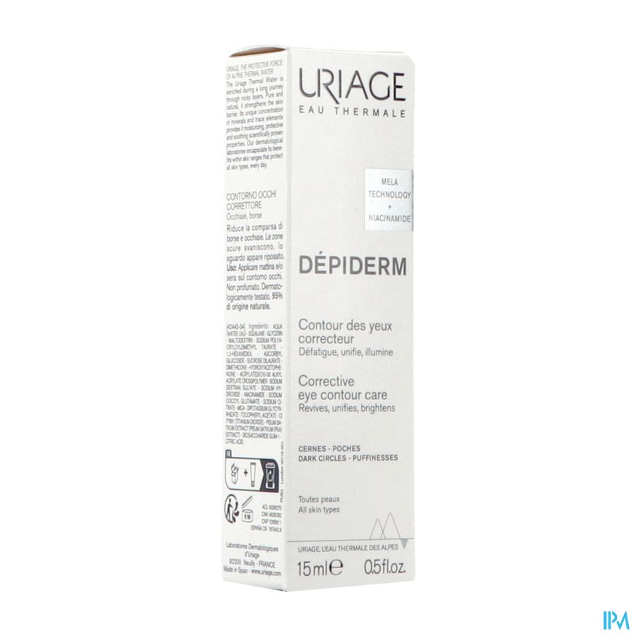 Uriage Depiderm Contour Yeux A/taches 15ml