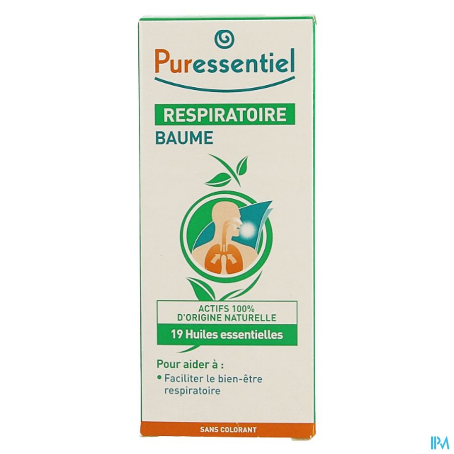 Puressentiel Respiratoire Baume 19 Hle Ess 50ml