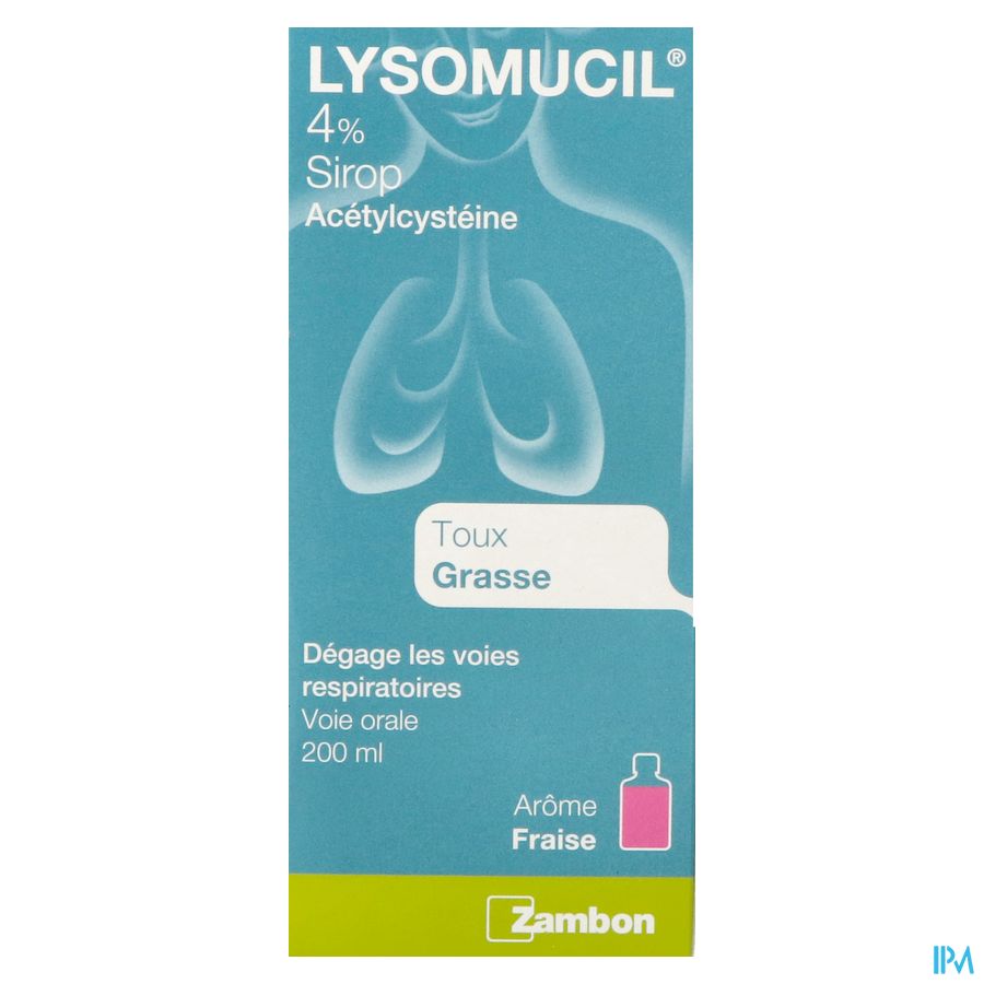 Lysomucil 4% Sirop 200ml