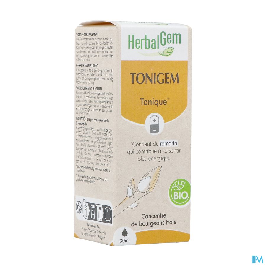 Herbalgem Tonigem Bio 30ml