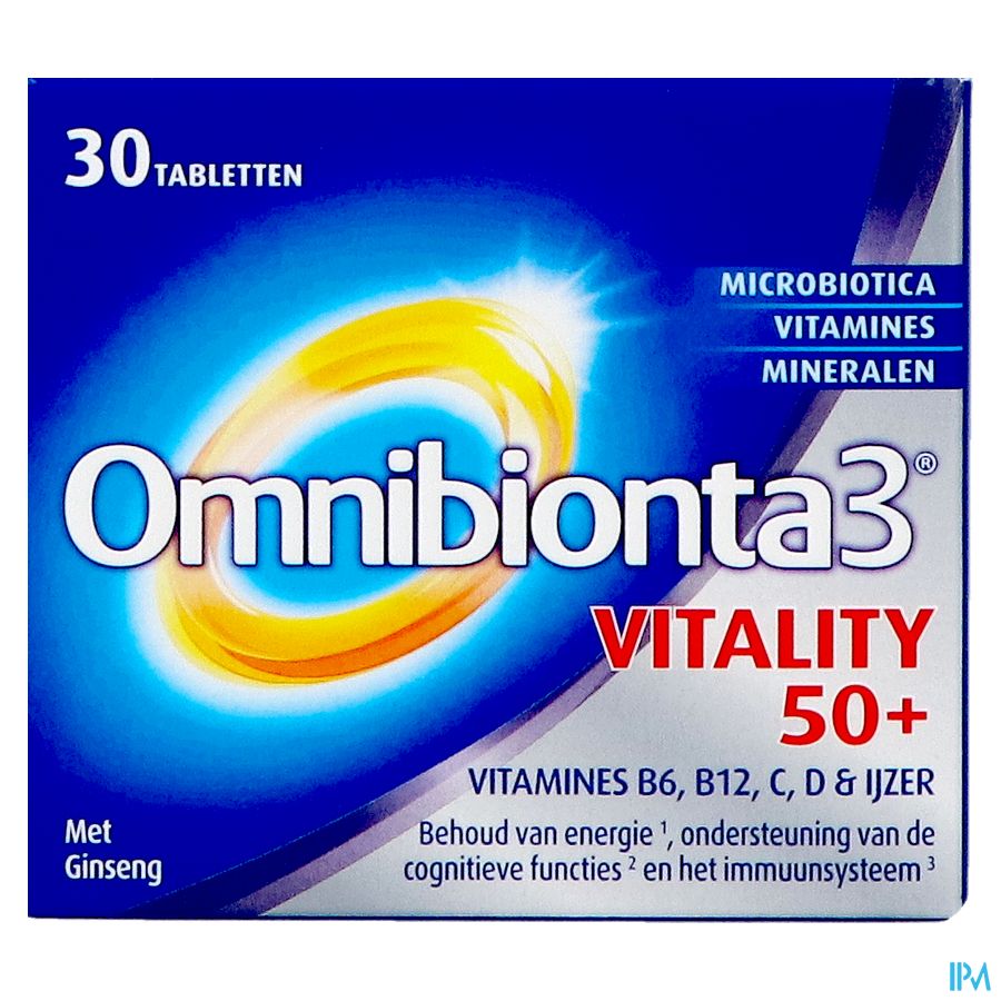 Omnibionta 3 Vitality 50+ Comp 30