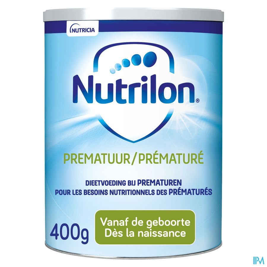 Nutrilon Prématuré | Lait Bébé dès la naissance  | Lait en Poudre pour Biberon | Boite 400g