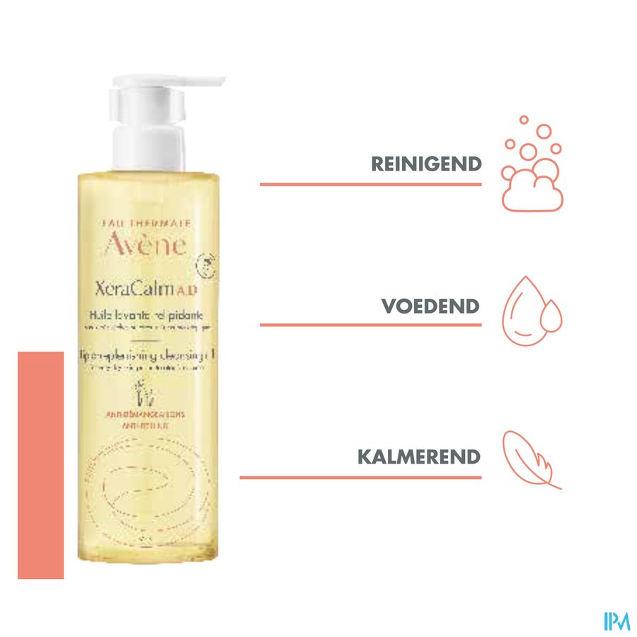 Eau Thermale Avène - XeraCalm A.D Huile lavante relipidante