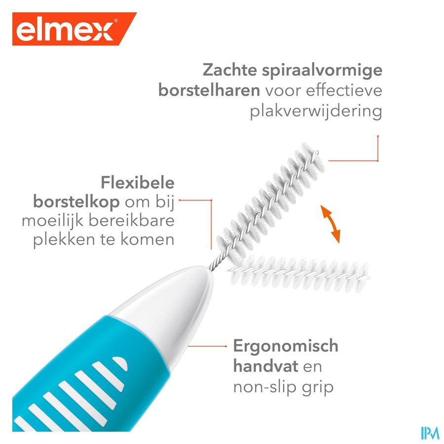 Elmex Set Brossettes Interdentaires Iso 3 1,1mm 8