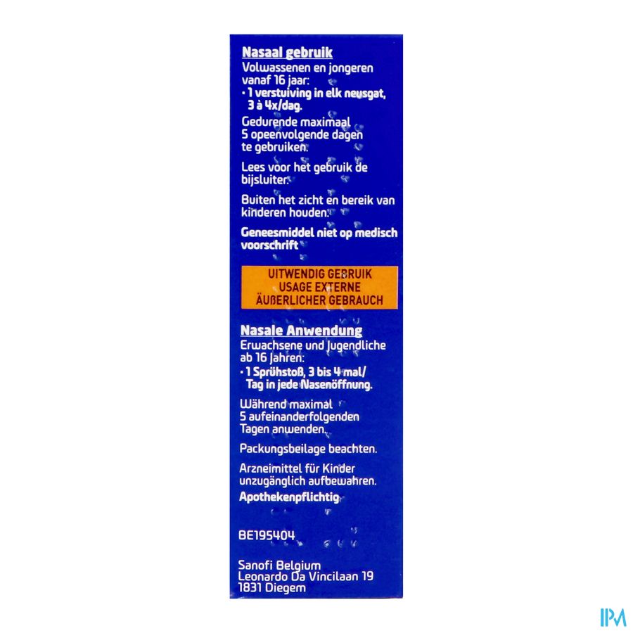 Rhinospray+eucal.nez Bouche 1,18mg/ml Spr Nas.10ml