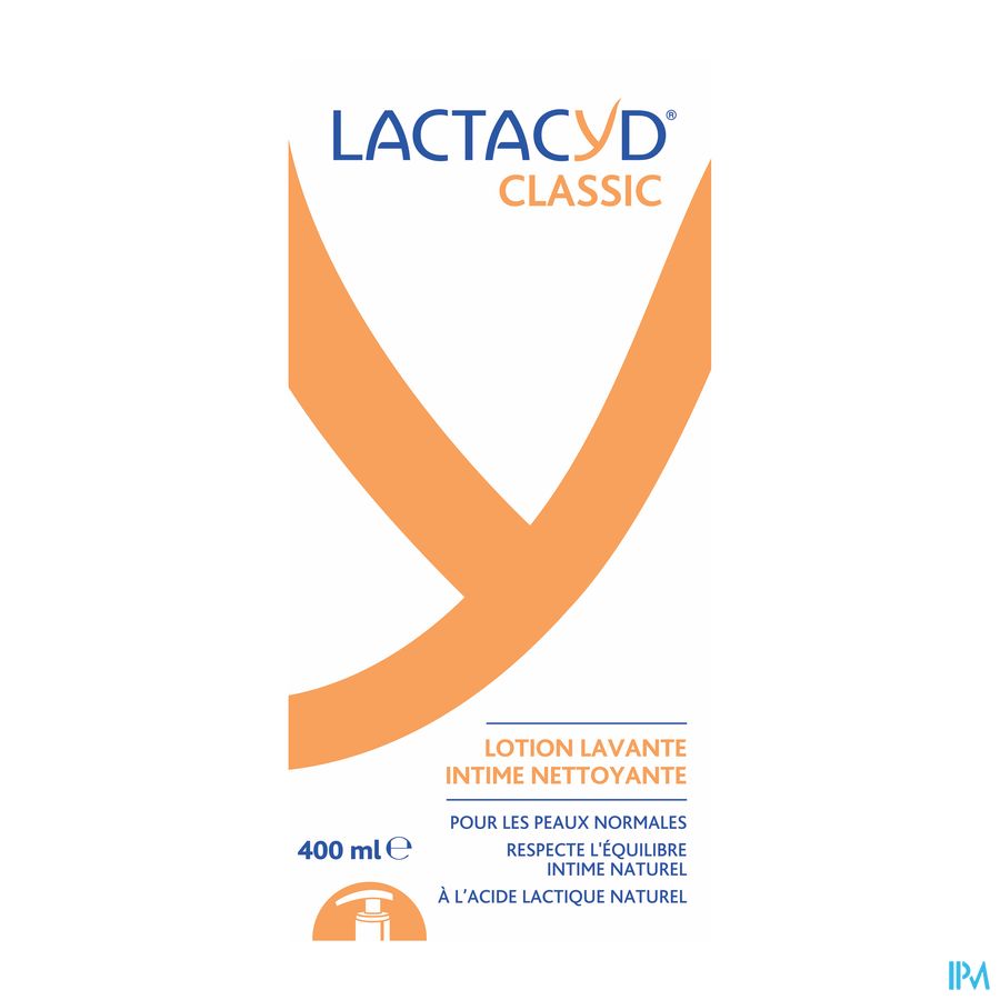Lactacyd® Classic - Lotion Lavante Intime Nettoyante - Usage Quotidien - 400 ml