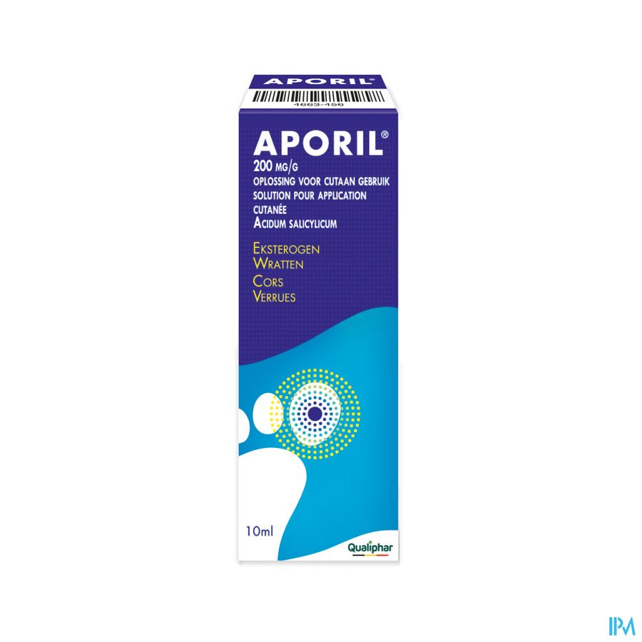 Aporil 10 ml solution contre verrues