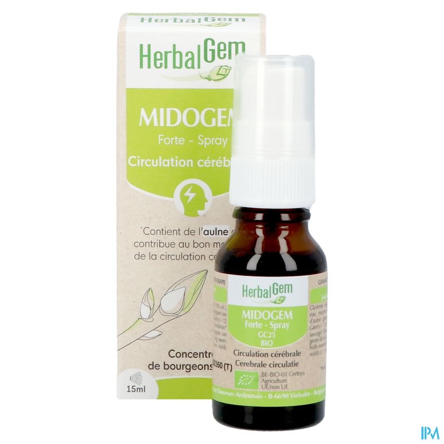 Herbalgem Midog Fort Spray Bio 15ml