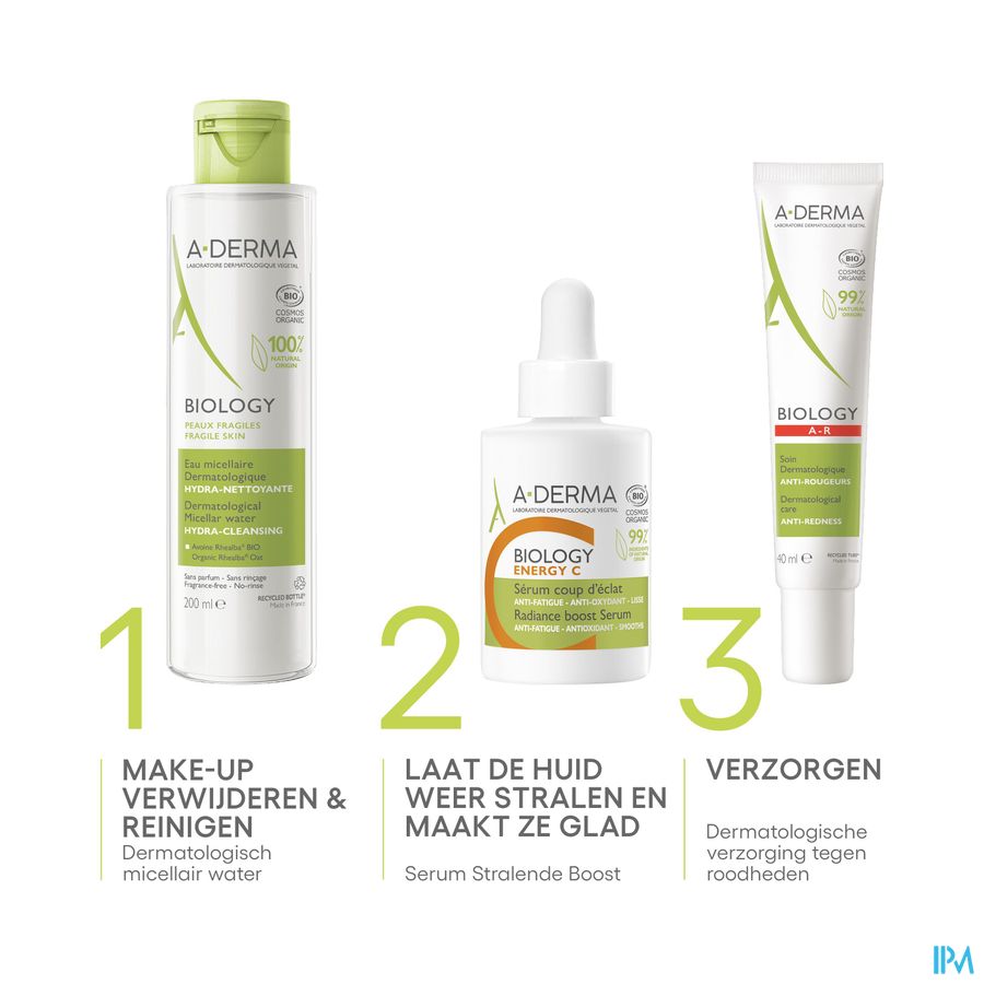 A-DERMA Sérum à la vitamine C stabilisée BIOLOGY ENERGY C