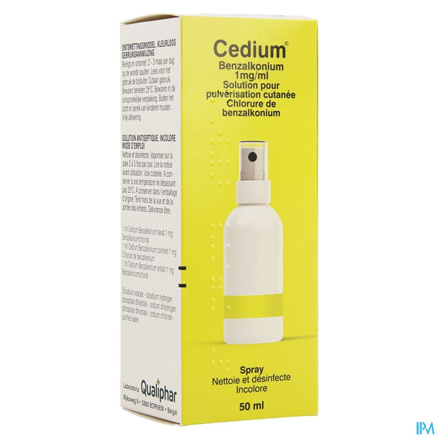 Cedium Benzalkonium Spray 50ml