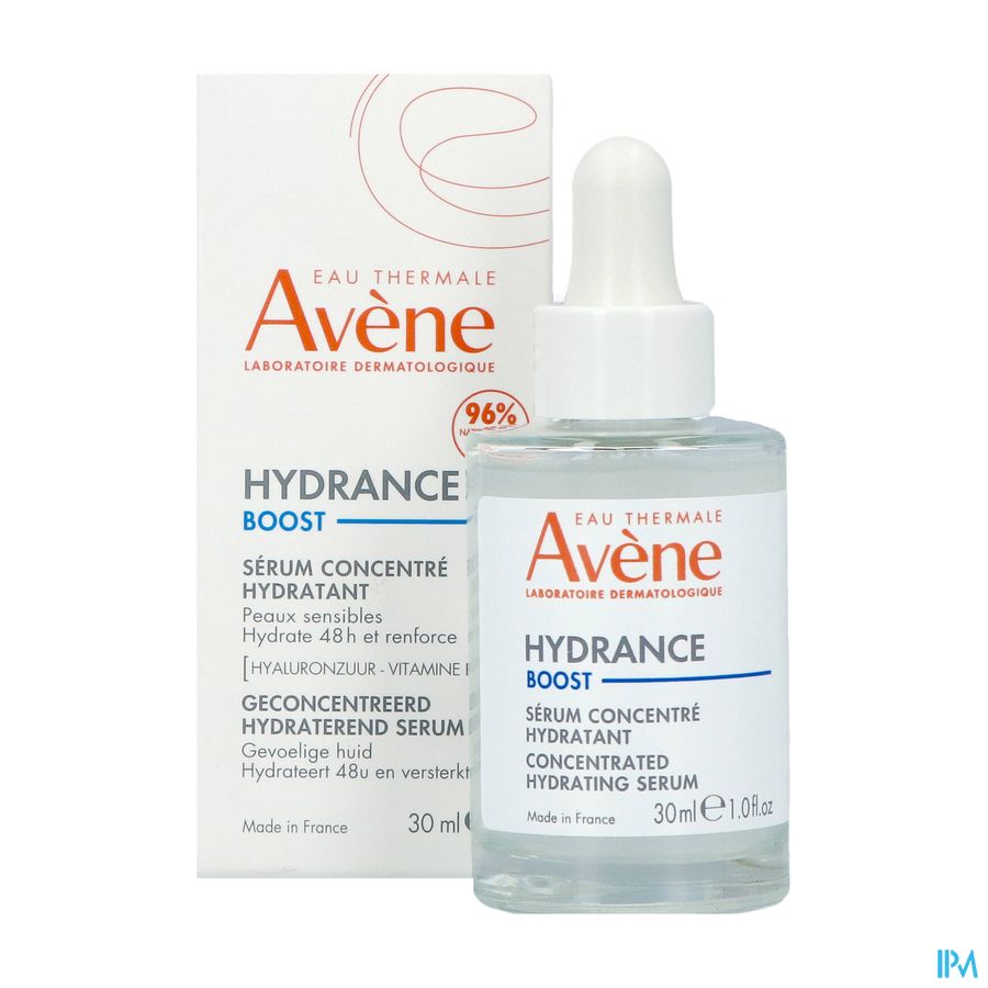 Eau Thermale Avène HYDRANCE Boost Sérum Concentré Hydratant  - Visage, Cou, décolleté