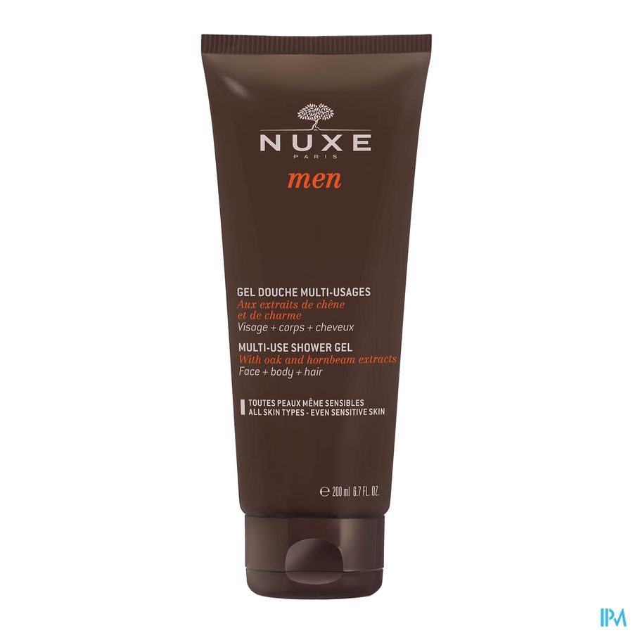 Nuxe Men Gel Douche Multi Usage Tube 200ml