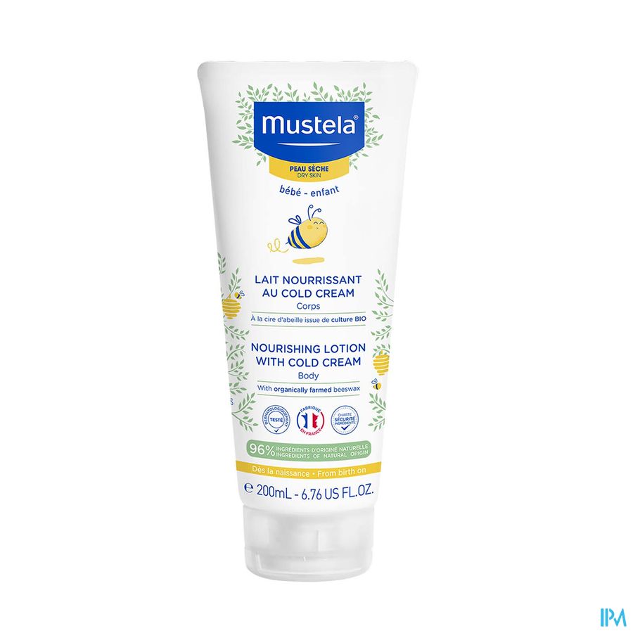 Mustela lait nourrissant cold cream - Peau sèche 200 ml