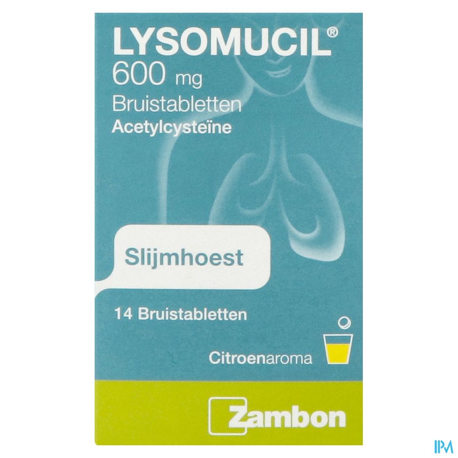 Lysomucil 600 Comp Eff 14 X 600mg