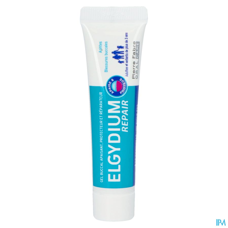 ELGYDIUM - REPAIR Gel buccal apaisant, protecteur et réparateur - aphtes & blessures 15ML