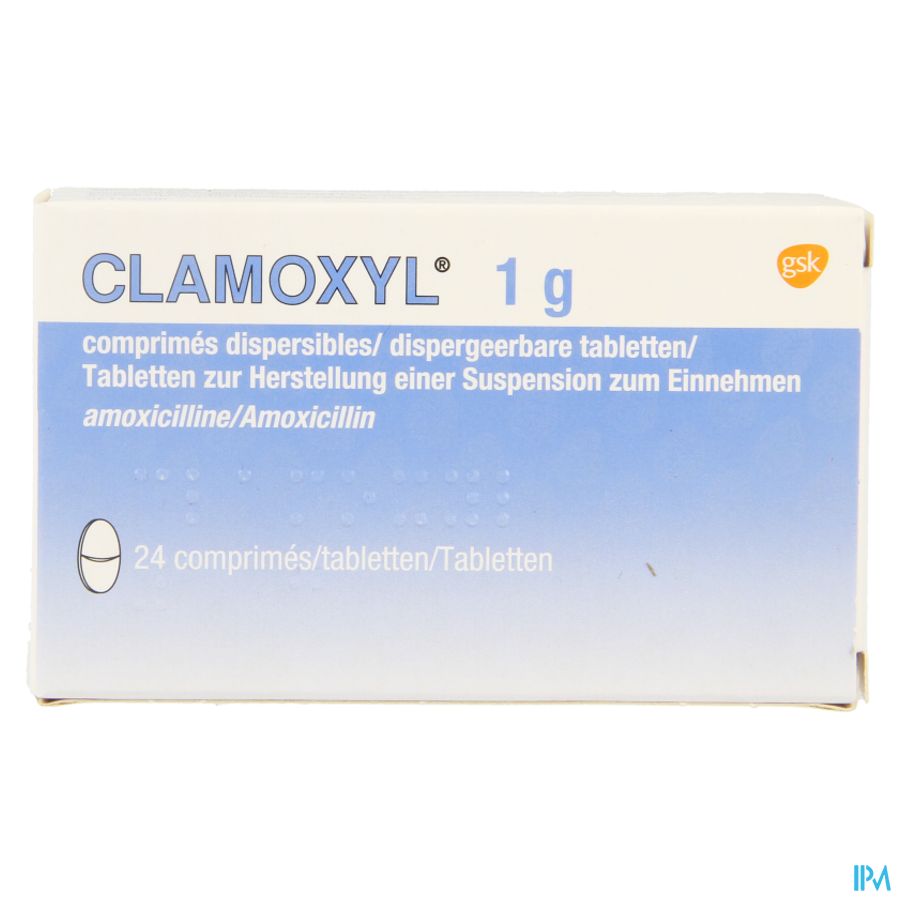 Clamoxyl 1000 "tabs" Comp 24x1000mg