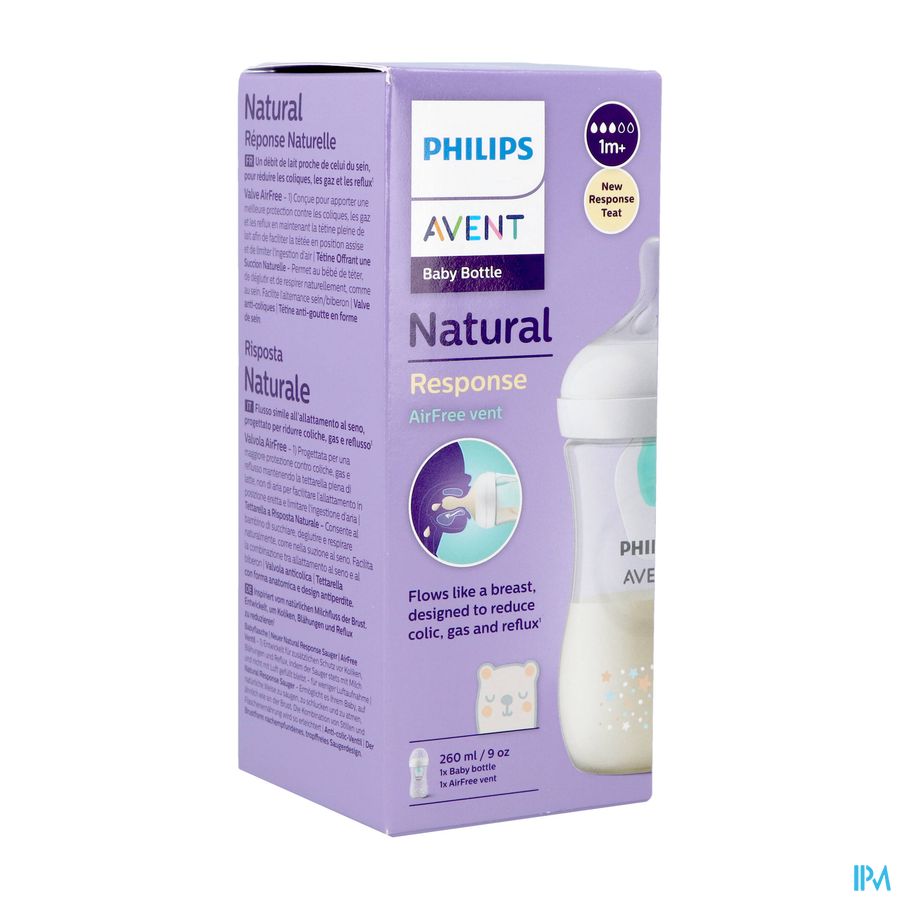 Philips Avent Natural 3.0 Airfree Bib.ours 260ml