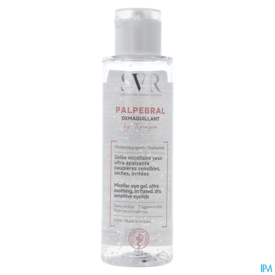 Svr Topialyse Palpebral Demaquillant Yeux 125ml
