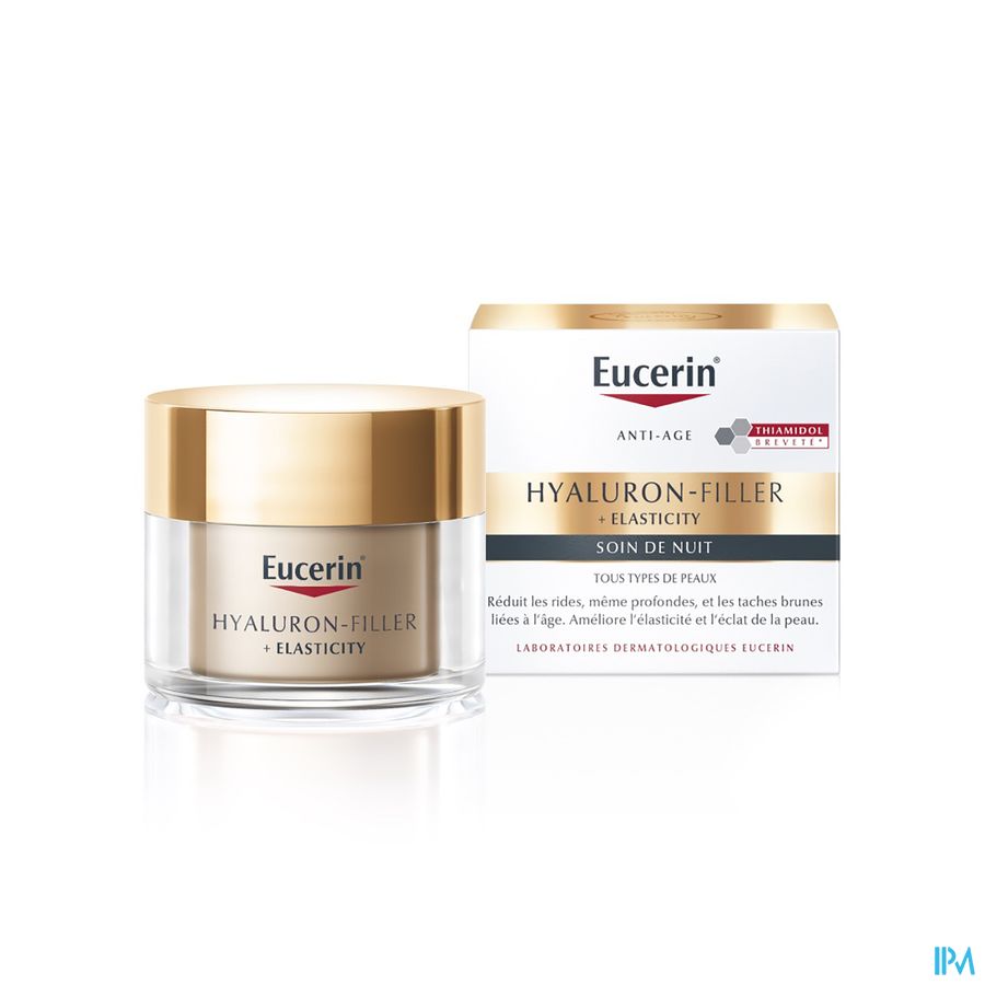 Hyaluron-Filler + Elasticity Soin de Nuit Anti-Rides & Anti-Âge Pot 50ml