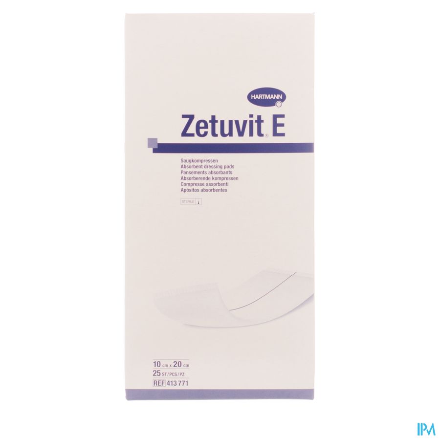 Zetuvit E 10x20cm St. 25 P/s