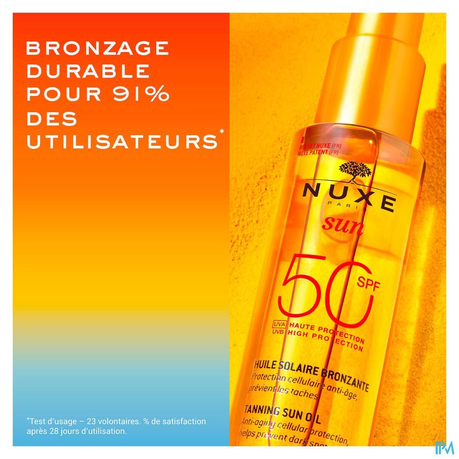 Nuxe Sun Huile Bronz. Ip50 Visage&corps150ml