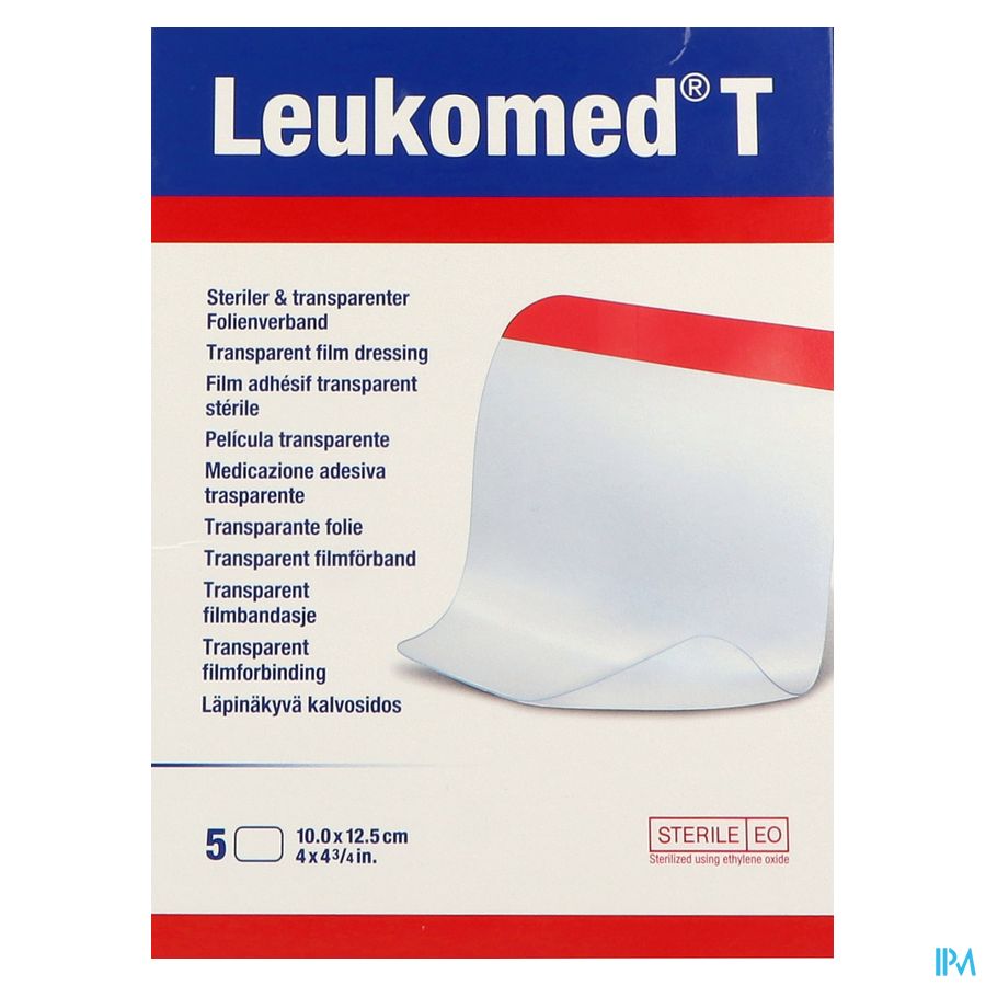 Leukomed T Pans Steril 10,0cmx12,5cm 5 7238111