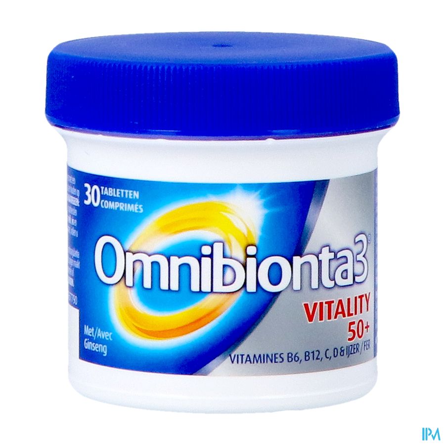 Omnibionta 3 Vitality 50+ Comp 30