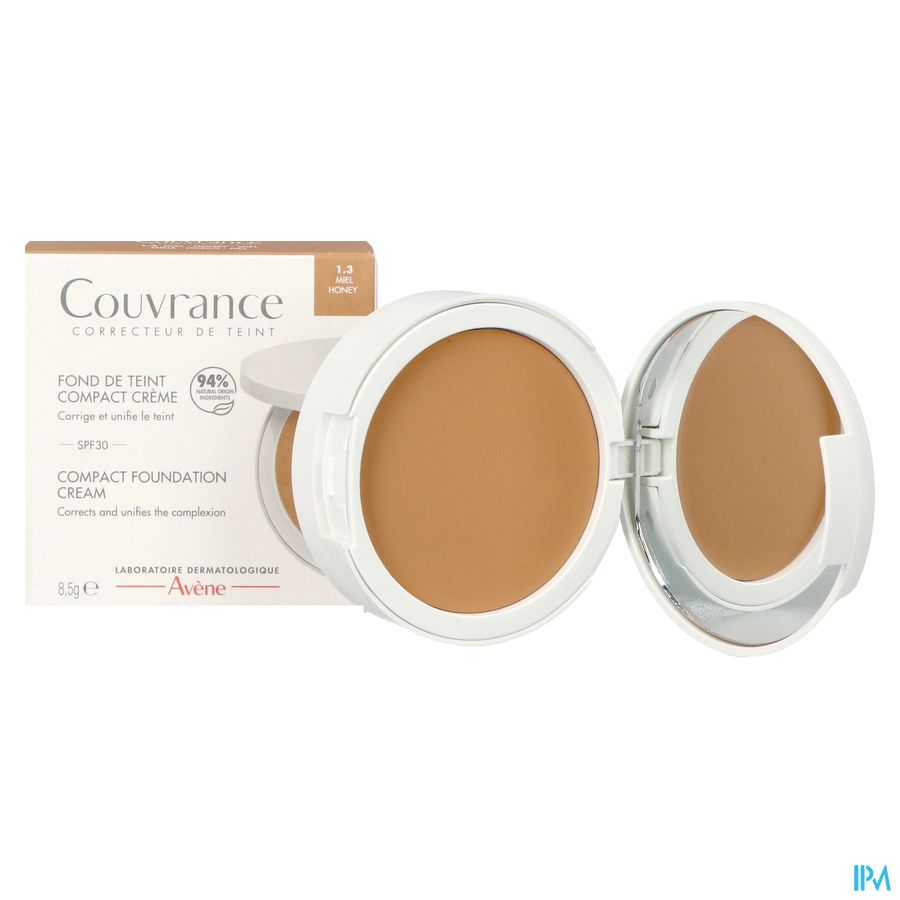 Eau Thermale Avène Fond de Teint Compact Crème 1.3 Miel Couvrance